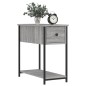 vidaXL Mesita de noche madera de ingeniería gris Sonoma 30x60x60 cm vidaXL Mesita de noche madera de ingeniería gris Sonoma 30x60x60 cm