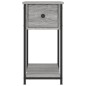 vidaXL Mesita de noche madera de ingeniería gris Sonoma 30x60x60 cm vidaXL Mesita de noche madera de ingeniería gris Sonoma 30x60x60 cm