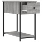 vidaXL Mesita de noche madera de ingeniería gris Sonoma 30x60x60 cm vidaXL Mesita de noche madera de ingeniería gris Sonoma 30x60x60 cm