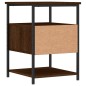 vidaXL Mesita de noche madera de ingeniería marrón roble 40x42x56 cm vidaXL Mesita de noche madera de ingeniería marrón roble 40x42x56 cm