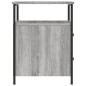vidaXL Mesitas noche 2 uds madera ingeniería gris Sonoma 44x45x60 cm vidaXL Mesitas noche 2 uds madera ingeniería gris Sonoma 44x45x60 cm