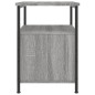 vidaXL Mesita de noche madera de ingeniería gris Sonoma 34x35,5x50 cm vidaXL Mesita de noche madera de ingeniería gris Sonoma 34x35,5x50 cm