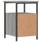 vidaXL Mesita de noche madera de ingeniería gris Sonoma 34x35,5x50 cm vidaXL Mesita de noche madera de ingeniería gris Sonoma 34x35,5x50 cm