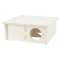 TRIXIE Casa para roedores con 4 estancias madera 25x10x25 cm TRIXIE Casa para roedores con 4 estancias madera 25x10x25 cm