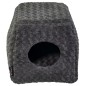 Jack and Vanilla Cueva para mascotas Softy S roseta gris 40x40x39 cm Jack and Vanilla Cueva para mascotas Softy S roseta gris 40x40x39 cm