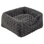 Jack and Vanilla Cueva para mascotas Softy S roseta gris 40x40x39 cm Jack and Vanilla Cueva para mascotas Softy S roseta gris 40x40x39 cm