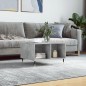 vidaXL Mesa de centro madera contrachapada gris hormigón 60x50x36,5 cm vidaXL Mesa de centro madera contrachapada gris hormigón 60x50x36,5 cm