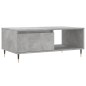 vidaXL Mesa de centro madera contrachapada gris hormigón 90x50x36,5 cm vidaXL Mesa de centro madera contrachapada gris hormigón 90x50x36,5 cm