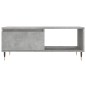 vidaXL Mesa de centro madera contrachapada gris hormigón 90x50x36,5 cm vidaXL Mesa de centro madera contrachapada gris hormigón 90x50x36,5 cm