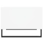 vidaXL Mesa de centro madera contrachapada blanco 60x50x36,5 cm