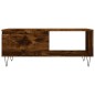 vidaXL Mesa de centro madera contrachapada roble ahumado 90x50x36,5 cm vidaXL Mesa de centro madera contrachapada roble ahumado 90x50x36,5 cm