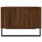 vidaXL Mesa de centro madera contrachapada marrón roble 60x50x36,5 cm vidaXL Mesa de centro madera contrachapada marrón roble 60x50x36,5 cm
