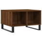 vidaXL Mesa de centro madera contrachapada marrón roble 60x50x36,5 cm vidaXL Mesa de centro madera contrachapada marrón roble 60x50x36,5 cm