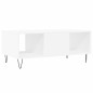 vidaXL Mesa de centro madera contrachapada blanco 90x50x36,5 cm vidaXL Mesa de centro madera contrachapada blanco 90x50x36,5 cm