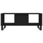 vidaXL Mesa de centro madera contrachapada negro 90x50x36,5 cm vidaXL Mesa de centro madera contrachapada negro 90x50x36,5 cm