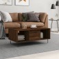 vidaXL Mesa de centro madera contrachapada marrón roble 90x50x36,5 cm vidaXL Mesa de centro madera contrachapada marrón roble 90x50x36,5 cm