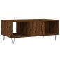 vidaXL Mesa de centro madera contrachapada marrón roble 90x50x36,5 cm vidaXL Mesa de centro madera contrachapada marrón roble 90x50x36,5 cm