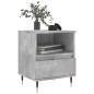 vidaXL Mesitas noche 2 uds madera ingeniería gris hormigón 40x35x50 cm vidaXL Mesitas noche 2 uds madera ingeniería gris hormigón 40x35x50 cm