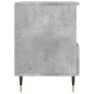 vidaXL Mesitas noche 2 uds madera ingeniería gris hormigón 40x35x50 cm vidaXL Mesitas noche 2 uds madera ingeniería gris hormigón 40x35x50 cm