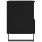 vidaXL Mesitas de noche 2 uds madera de ingeniería negro 40x35x50 cm vidaXL Mesitas de noche 2 uds madera de ingeniería negro 40x35x50 cm