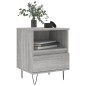 vidaXL Mesita de noche madera de ingeniería gris Sonoma 40x35x50 cm vidaXL Mesita de noche madera de ingeniería gris Sonoma 40x35x50 cm
