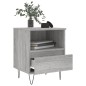 vidaXL Mesita de noche madera de ingeniería gris Sonoma 40x35x50 cm vidaXL Mesita de noche madera de ingeniería gris Sonoma 40x35x50 cm