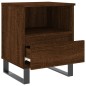 vidaXL Mesitas noche 2 uds madera ingeniería marrón roble 40x35x50 cm vidaXL Mesitas noche 2 uds madera ingeniería marrón roble 40x35x50 cm