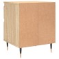 vidaXL Mesita de noche madera de ingeniería roble Sonoma 40x35x50 cm