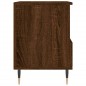 vidaXL Mesita de noche madera de ingeniería marrón roble 40x35x50 cm vidaXL Mesita de noche madera de ingeniería marrón roble 40x35x50 cm