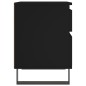 vidaXL Mesitas de noche 2 uds madera de ingeniería negro 40x35x50 cm vidaXL Mesitas de noche 2 uds madera de ingeniería negro 40x35x50 cm