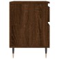 vidaXL Mesita de noche madera de ingeniería marrón roble 40x35x50 cm vidaXL Mesita de noche madera de ingeniería marrón roble 40x35x50 cm