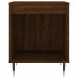 vidaXL Mesita de noche madera de ingeniería marrón roble 40x35x50 cm vidaXL Mesita de noche madera de ingeniería marrón roble 40x35x50 cm