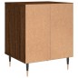 vidaXL Mesita de noche madera de ingeniería marrón roble 40x35x50 cm vidaXL Mesita de noche madera de ingeniería marrón roble 40x35x50 cm