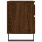 vidaXL Mesita de noche madera de ingeniería marrón roble 40x35x50 cm vidaXL Mesita de noche madera de ingeniería marrón roble 40x35x50 cm