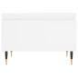 vidaXL Mesa de centro madera de ingeniería blanco 50x46x35 cm vidaXL Mesa de centro madera de ingeniería blanco 50x46x35 cm