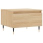 vidaXL Mesa de centro madera de ingeniería roble Sonoma 50x46x35 cm vidaXL Mesa de centro madera de ingeniería roble Sonoma 50x46x35 cm