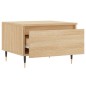 vidaXL Mesa de centro madera de ingeniería roble Sonoma 50x46x35 cm vidaXL Mesa de centro madera de ingeniería roble Sonoma 50x46x35 cm