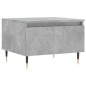 vidaXL Mesa de centro madera de ingeniería gris hormigón 50x46x35 cm vidaXL Mesa de centro madera de ingeniería gris hormigón 50x46x35 cm