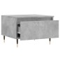 vidaXL Mesa de centro madera de ingeniería gris hormigón 50x46x35 cm vidaXL Mesa de centro madera de ingeniería gris hormigón 50x46x35 cm