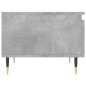 vidaXL Mesa de centro madera de ingeniería gris hormigón 50x46x35 cm vidaXL Mesa de centro madera de ingeniería gris hormigón 50x46x35 cm