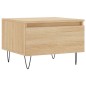 vidaXL Mesas de centro 2 uds madera ingeniería roble Sonoma 50x46x35cm vidaXL Mesas de centro 2 uds madera ingeniería roble Sonoma 50x46x35cm