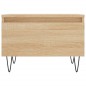 vidaXL Mesas de centro 2 uds madera ingeniería roble Sonoma 50x46x35cm vidaXL Mesas de centro 2 uds madera ingeniería roble Sonoma 50x46x35cm