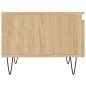 vidaXL Mesas de centro 2 uds madera ingeniería roble Sonoma 50x46x35cm vidaXL Mesas de centro 2 uds madera ingeniería roble Sonoma 50x46x35cm