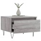 vidaXL Mesas de centro 2 uds madera ingeniería gris Sonoma 50x46x35 cm vidaXL Mesas de centro 2 uds madera ingeniería gris Sonoma 50x46x35 cm