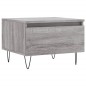 vidaXL Mesas de centro 2 uds madera ingeniería gris Sonoma 50x46x35 cm vidaXL Mesas de centro 2 uds madera ingeniería gris Sonoma 50x46x35 cm