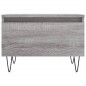 vidaXL Mesas de centro 2 uds madera ingeniería gris Sonoma 50x46x35 cm vidaXL Mesas de centro 2 uds madera ingeniería gris Sonoma 50x46x35 cm
