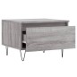 vidaXL Mesas de centro 2 uds madera ingeniería gris Sonoma 50x46x35 cm vidaXL Mesas de centro 2 uds madera ingeniería gris Sonoma 50x46x35 cm