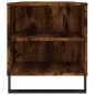 vidaXL Mesa de centro madera ingeniería roble ahumado 102x44,5x50 cm vidaXL Mesa de centro madera ingeniería roble ahumado 102x44,5x50 cm