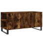 vidaXL Mesa de centro madera ingeniería roble ahumado 102x44,5x50 cm vidaXL Mesa de centro madera ingeniería roble ahumado 102x44,5x50 cm