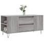 vidaXL Mesa de centro madera de ingeniería gris Sonoma 102x44,5x50 cm vidaXL Mesa de centro madera de ingeniería gris Sonoma 102x44,5x50 cm